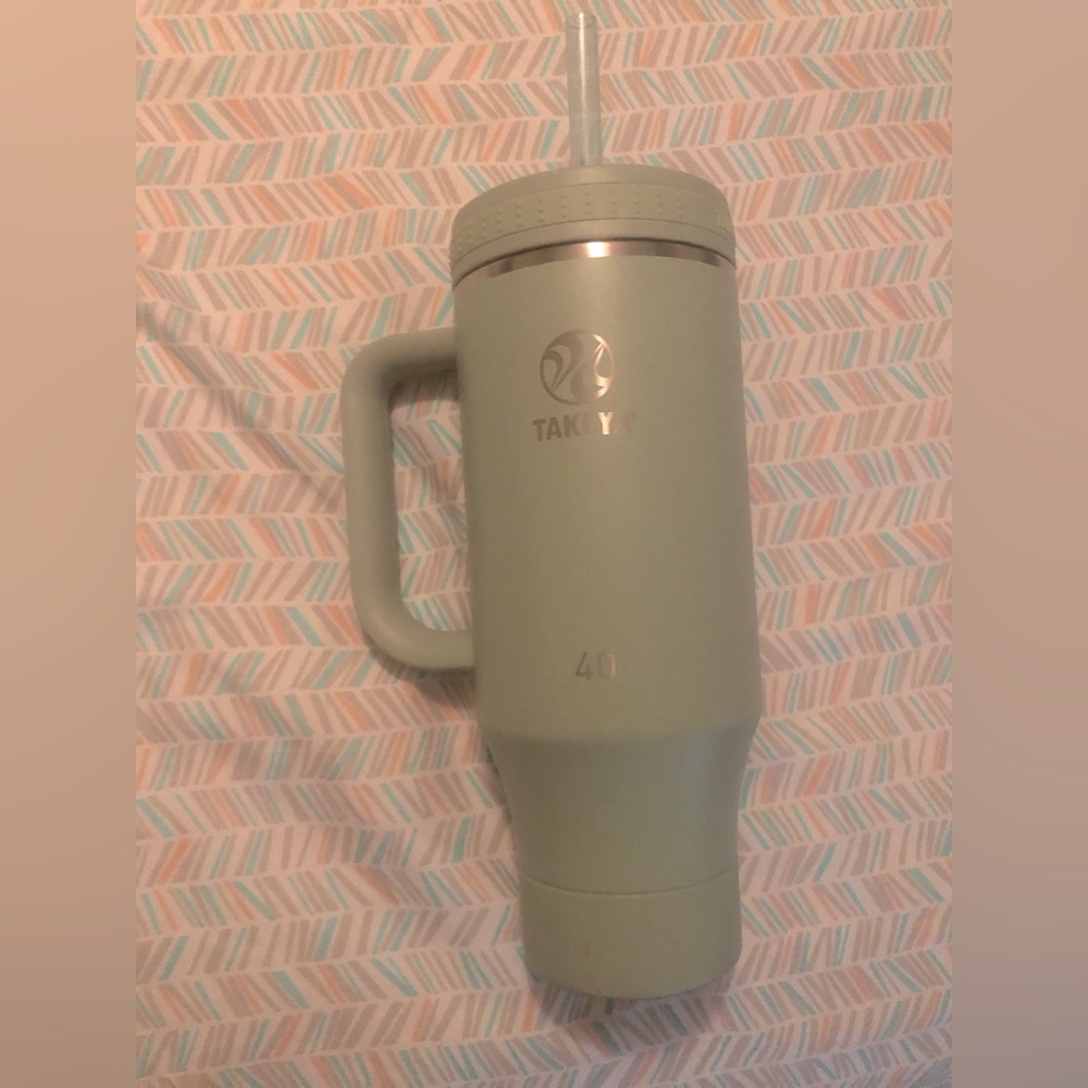 Takeya 40 oz jumbo straw tumbler